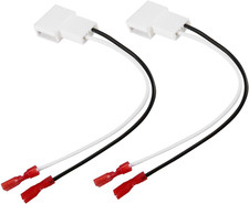2 Pack 72-8104 Speaker Harness Adapter Compatible with Toyota Speaker Wire Harne