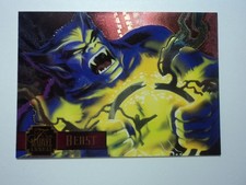 1995 MARVEL ANNUAL - POWERBLAST CARD - ( 12 OF 24 ) BEAST 