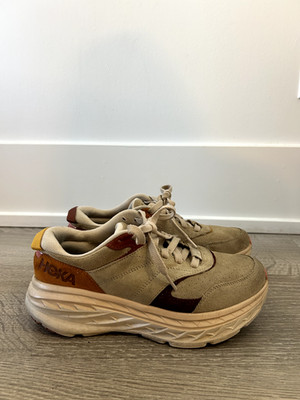 HOKA U BONDI L SUEDE SHIFTING SAND / MYLRI UNISEX (8M / 9W)