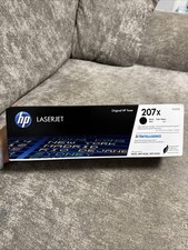 New Unopened HP W2210X 207X High Yield Original LaserJet Toner Cartridge Black