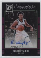 2016 Panini Donruss Optic Signature Series Purple Prizm Rashad Vaughn Auto 1u6