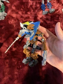 LEGO Bionicle Vahki Lot Of 5 Figures With Two Extra Figures - Incomplete