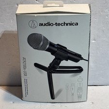 Audio-Technica ATR2100X-USB Streaming Podcasting Microphone USB/XLR Black