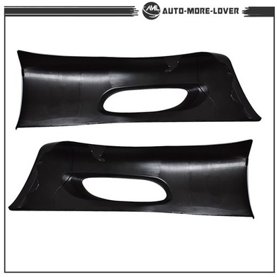 FRONT BUMPER LIP Spoiler Side Splitter Body Kit For Mitsubishi Lancer...