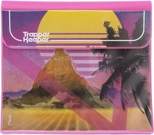 Mead Original Trapper Keeper Binder Retro Portfolio Vintage Style SUNSET Pink
