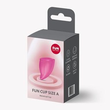 Fun Factory Fun Cup Größe A Wiederverwendbare Menstruationstasse Periode Silikon Tasse Rosa