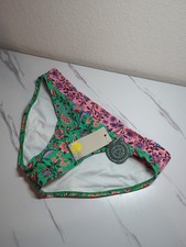 NEW Boden Floral Bikini Bottoms NWT Size 6 Swim Separate S0217 Green Pink