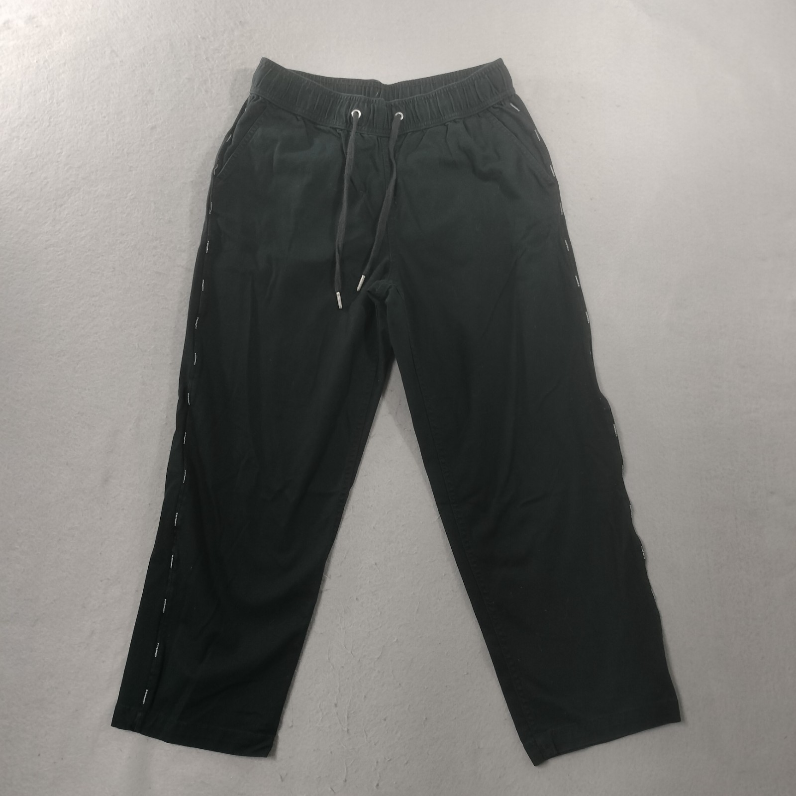 Converse Stretch Black Drawstrings Pull On Sweatp… - image 1