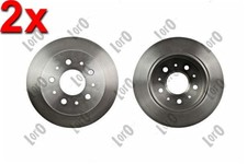 2x Bremsscheibe Für CITROEN Jumper FIAT Ducato Bus PEUGEOT Boxer 94-19 424931