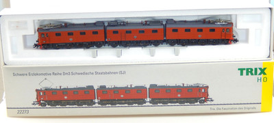 Trix H0 22273 Schwere Erzlok E-Lok Reihe Dm3 der SJ - mfx, DCC, Sound