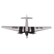 8cm 1/250 WWII Germany Junkers Ju 52 Aircraft Finished Static Alloy Model Plane