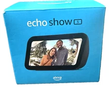 Amazon Echo Show 5 (3rd Gen.) Smart Display Speaker - Charcoal. NIB. FAST SHIP
