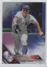 2016 Topps Chrome Refractor Brett Gardner #123 1m7