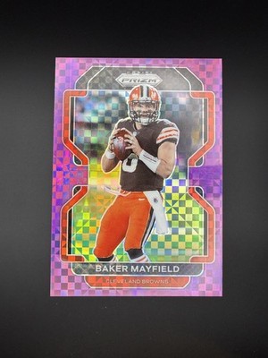 2021 Panini Prizm #263 Baker Mayfield Purple Power #/49