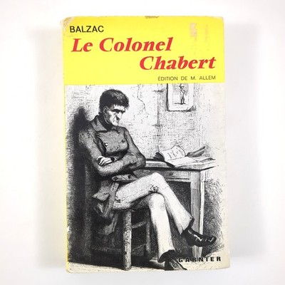 Le Colonel Chabert French Classic Paperback Book Balzac 1964