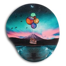 Ergonomic Mouse Pad with Wrist Support,Cute Mouse Pads with Wrist Rest with C...