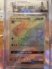 2017 Pokémon Sun & Moon Umbreon GX SCR BGS 8 Graded Card