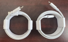 USB Type C Data Cable 5A Fast Charging L to USB-C Charger Cord For Phone Lot 2M