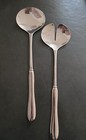 WMF Cromargan, Vintage Salatbesteck, extra gross, glänzend,  – Länge 29,5 cm, 