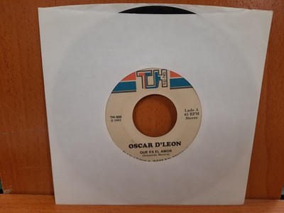45 / Oscar D'Leon / 1983 / Que Es El Amor / Te Quiero Tanto