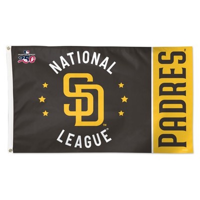 WinCraft San Diego Padres 3' x 5' One-Sided America 250 Deluxe Flag