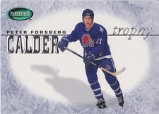 Peter Forsberg 1995-96 Parkhurst International #3 Trophy Winners