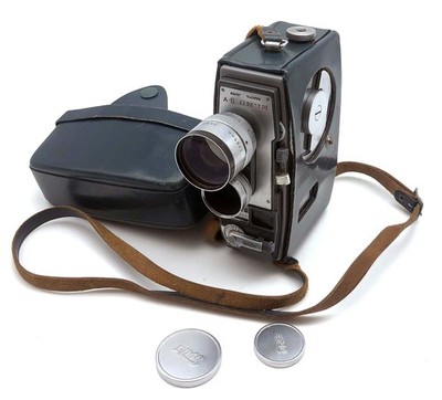 Japan ELMO 16mm Turret Movie camera with 1.8/25mm and 1.8/10mm