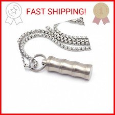 Titanium Small Pill Box Titanium Pill Case Necklace Nitro Mini Waterproof Keycha