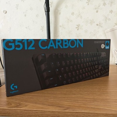 Logitech G512 Mechanische Gaming Tastatur, Italienisches IT-Layout, Switch GX Brown
