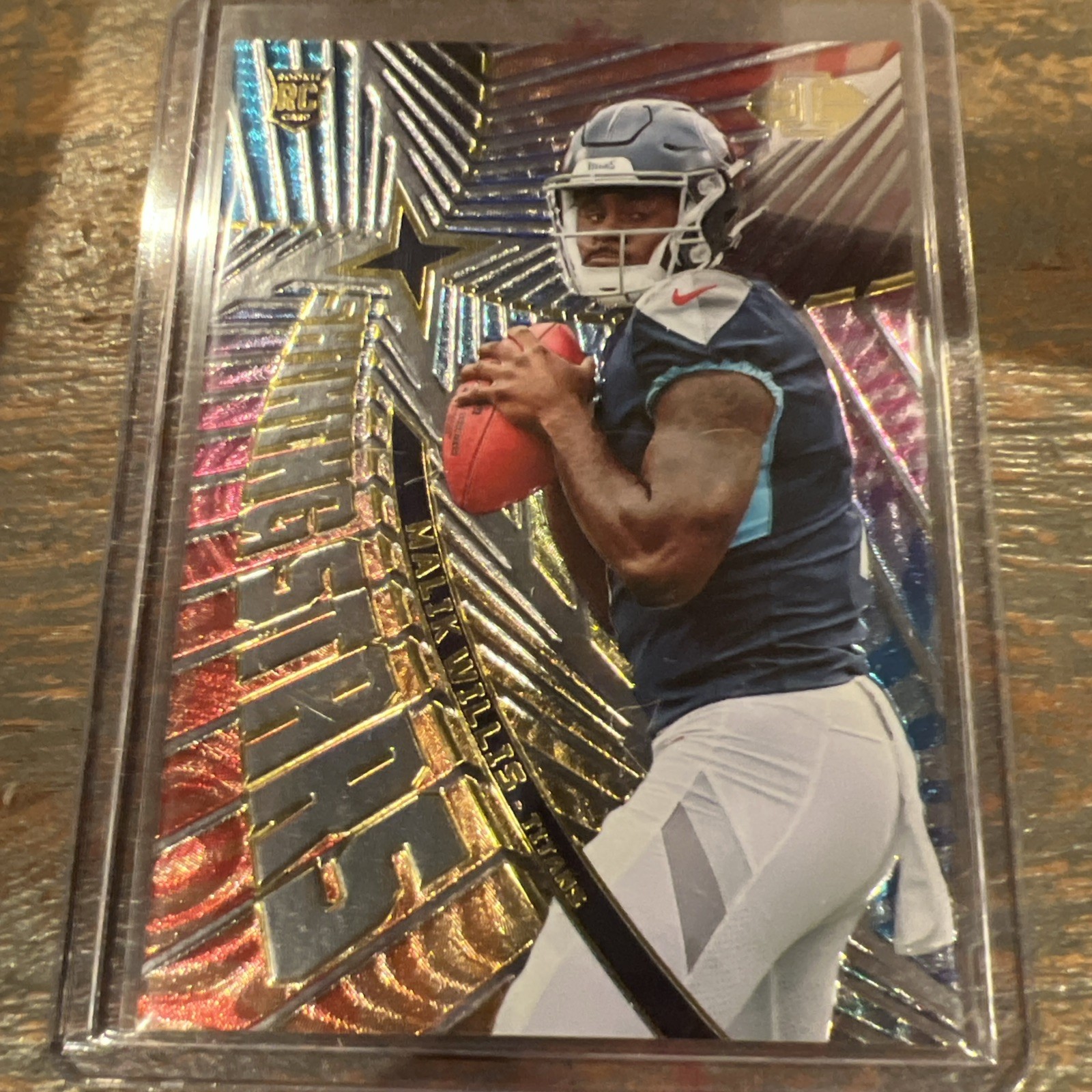 2022 Panini Illusions - Shining Stars Malik Willis #SS-13 (RC)