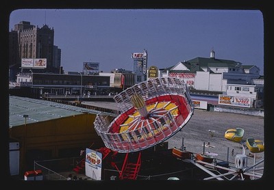 Photo:Atlantic City New Jersey Steeplechase Steel Pier 1978 Amusement Ride
