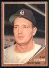 1962 Topps #349 Paul Foytack
