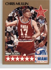 CHRIS MULLIN #22 1990 NBA Hoops Gold Golden State Warriors NM