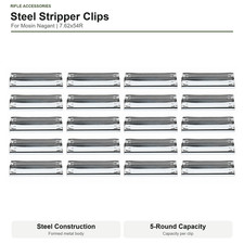 20 PCS 7.62x54 Spring Steel Mosin Nagant 5 Round Stripper Clips