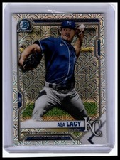 2021 Bowman Chrome #BCP-194 Asa Lacy Prospects Mojo Refractor