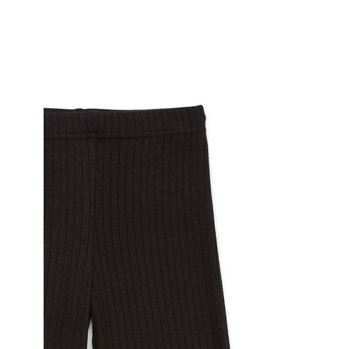 Wonder Nation Tween Girls Ribbed Pull On Flare Pants Black Soot Size S (6-6X) - Picture 4 of 7