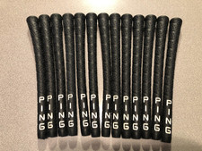 Vintage PING Klasyczne spiralne gumowe uchwyty Golf Pride - (13) Nowe uchwyty.