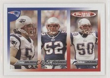 2005 Topps Total Tedy Bruschi Ted Johnson Mike Vrabel #378 8ff