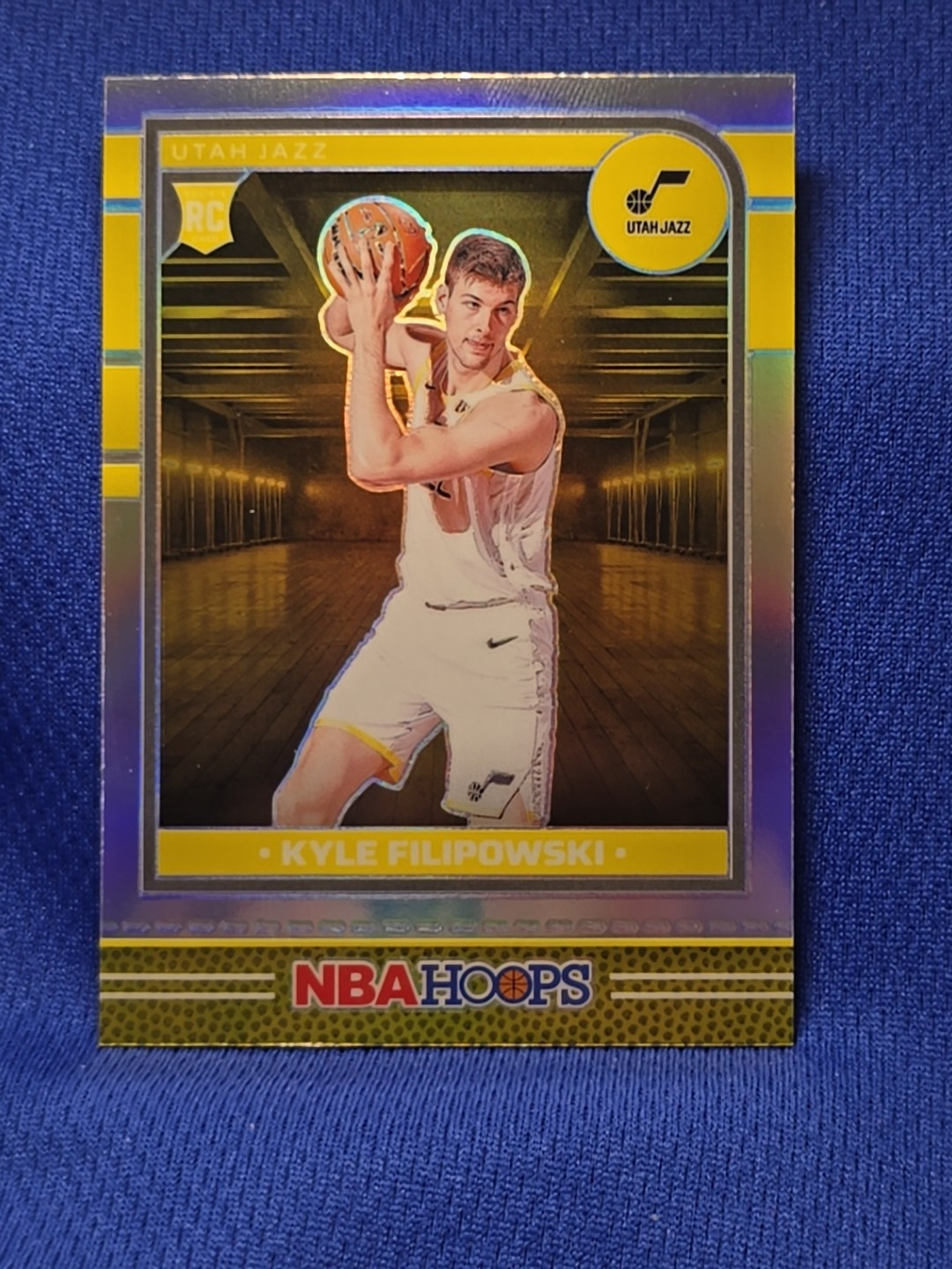 2024-25 Panini NBA Hoops Silver Prizm Premium Rookie Kyle Filipowski #262 RC