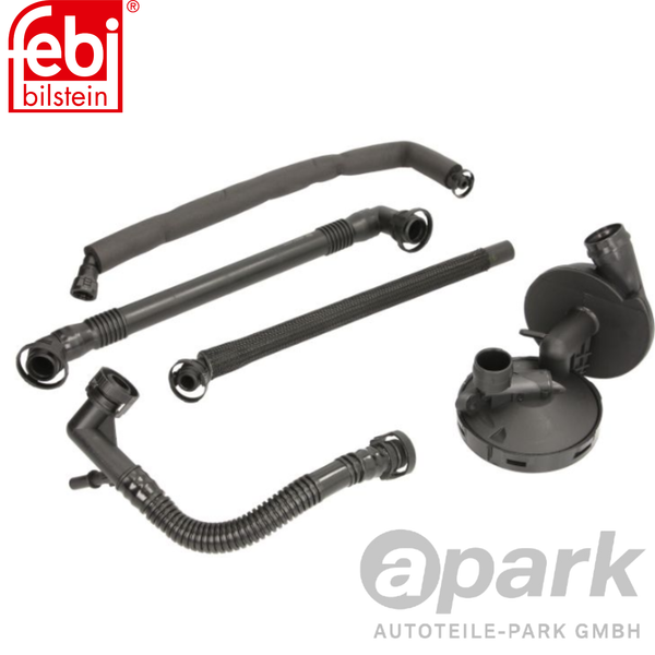 Febi EntlüFtungssatz KurbelgehäUseentlüFtung FüR BMW E46 E39 E60 E61 E65 M52 M54-image