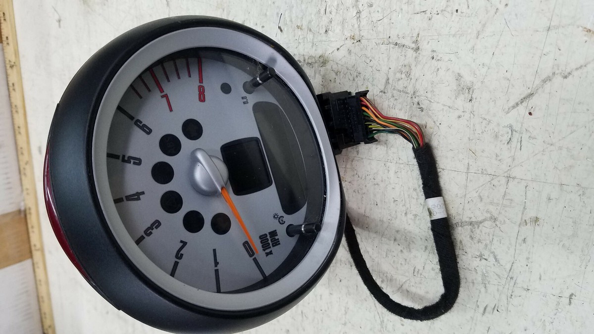 2007 MINI COOPER R56 Instrument Cluster Tachometer Gauge RPM OEM