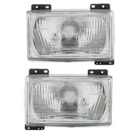 Halogen Scheinwerfer Set H4 FüR Fiat Ducato Kasten Panorama Pritsche/Fahrgestell