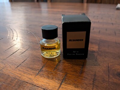 Jil Sander No. 4 Perfume 5 ml Bottle With Box