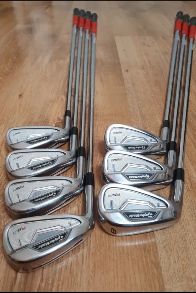 LeftHanded TaylorMade RSi2 Iron Set 4ironPW, Regular Flex Shafts Golf Clubs eBay