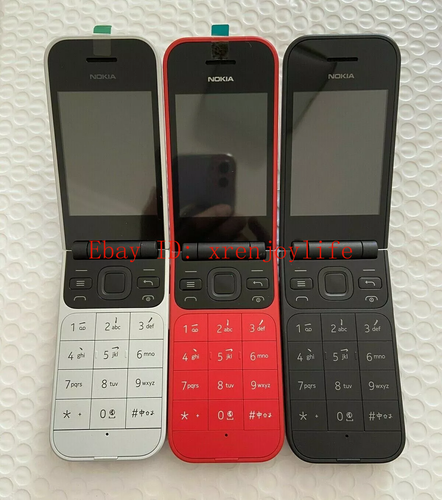 Nokia 2720 Flip (2019)4G LTE 512MB 2MP Dual SIM KaiOS Unlocked New sealed phone - Afbeelding 2 van 27