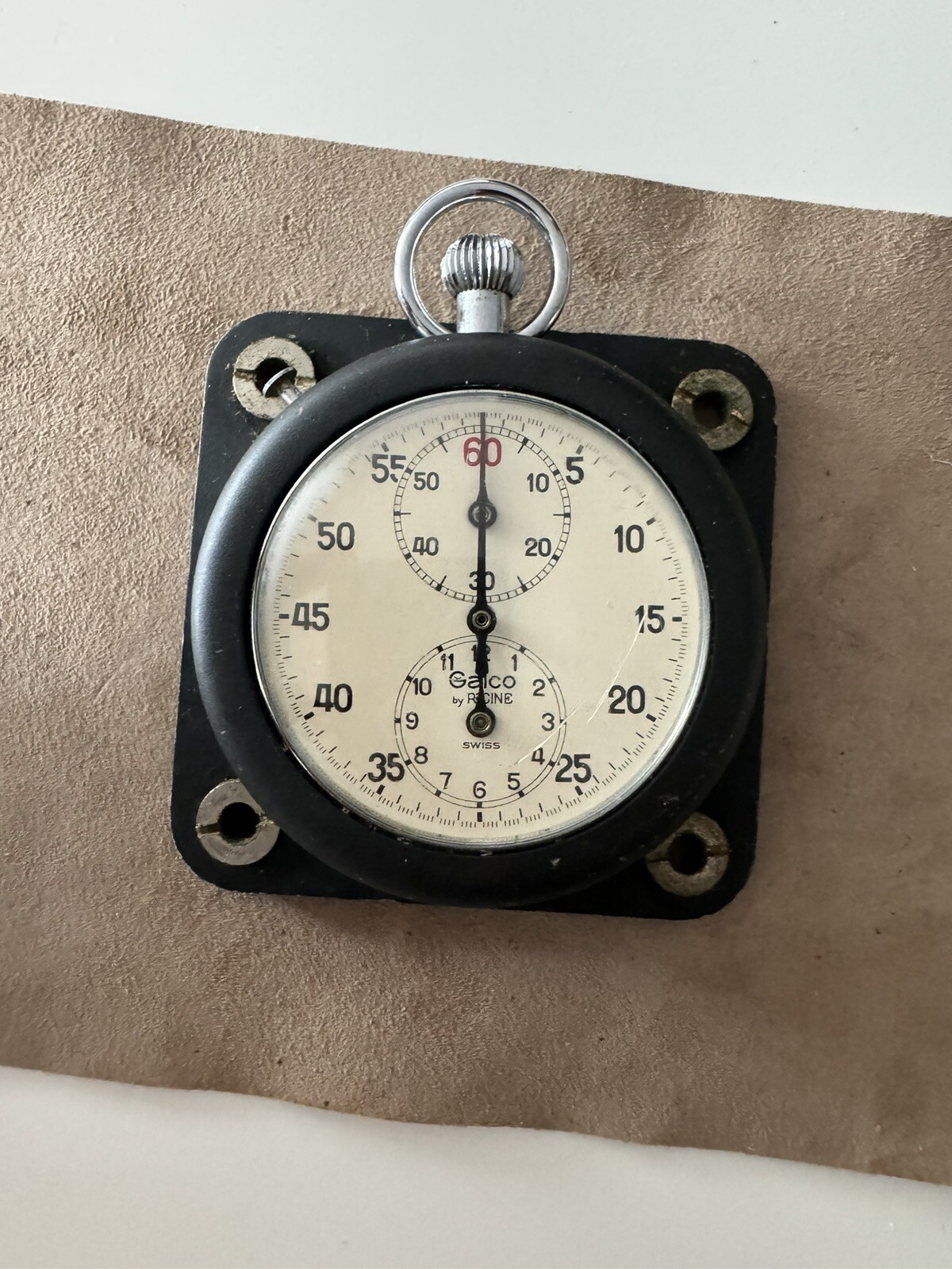 Vintage Galco By Racine Dashboard Timer Stopwatch Running eBay
