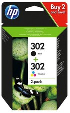 HP ORIGINAL Set 302 TINTE PATRONEN Envy 4520 4521 4522 4524 4525 4526 4527 4528