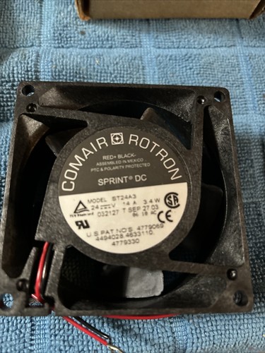 1PC COMAIR ROTRON ST24A3 24V 0.14A 3.3W 8032 cooling fan - Picture 2 of 5