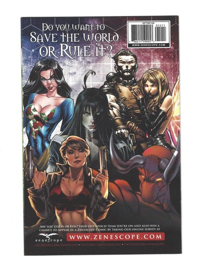Grimm Fairy Tales: The Dream Eater Saga #12A casi nuevo Zenescope Gemini II caja - Imagen 2 de 2