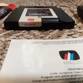 Deathbots NES Nintendo 1990 Complete Rare 100% Authentic Tested CIB Box Etc
